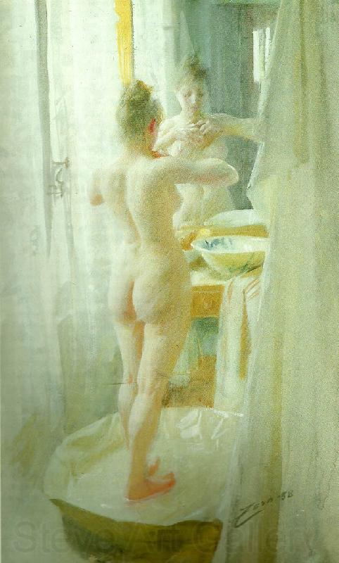 Anders Zorn le tub Germany oil painting art